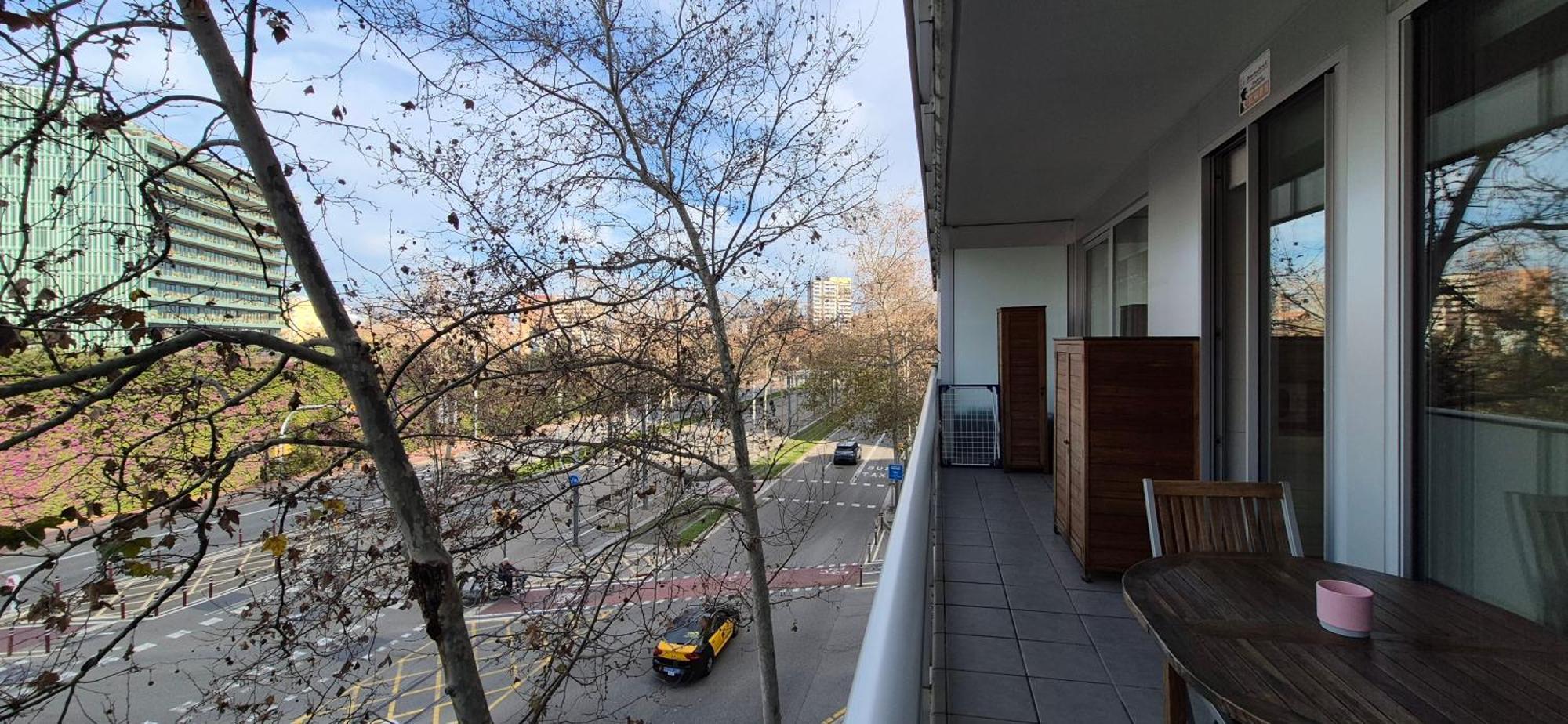 Apartamento En Avenida Diagonal - Torre Glorias - Angeles Terraza Barcelona Exterior foto